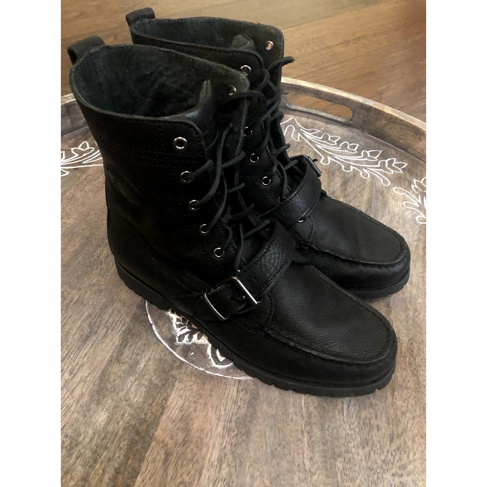 Men's Polo Ralph Leather Lauren Ranger Boots